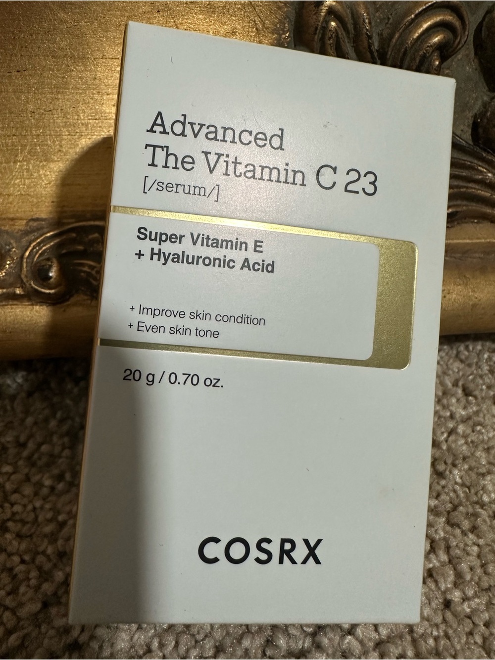 NIB COSRX Advanced The Vitamin C 23 Super Vitamin E Hyaluronic Acid Serum $25